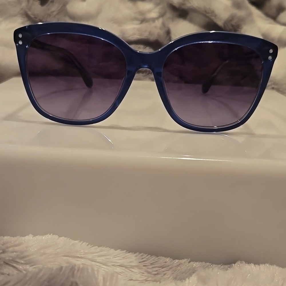Kate Spade Pella Blue Sunglasses Brand New In Case - Picture 4 of 14